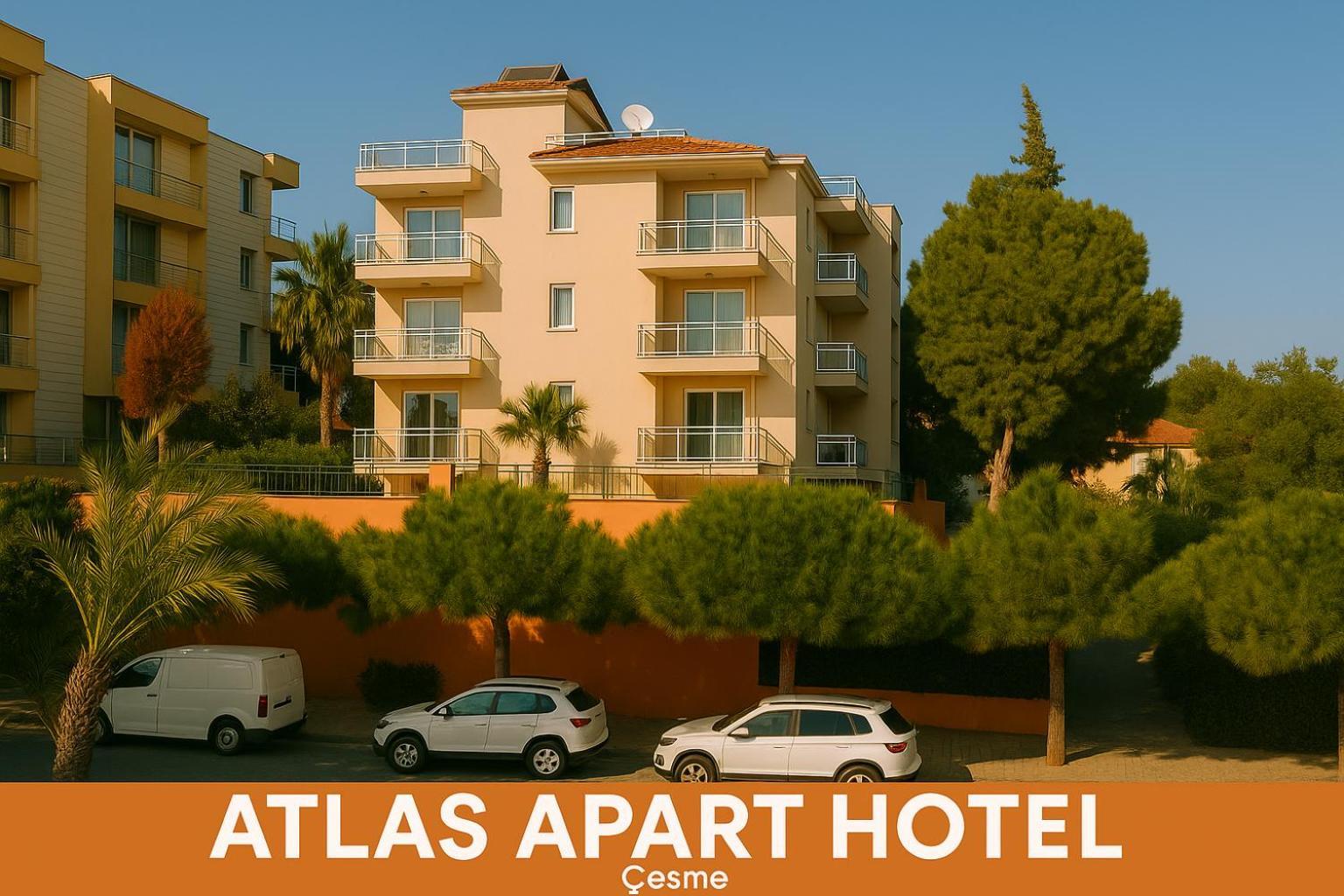 Atlas Apart Hotel Çeşme Buitenkant foto